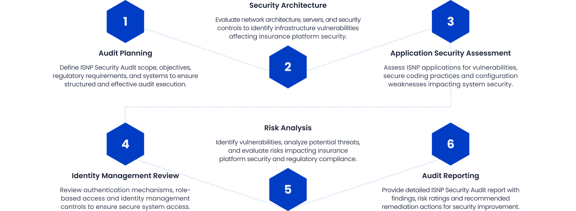 ISNP Security Audit methodology phases
