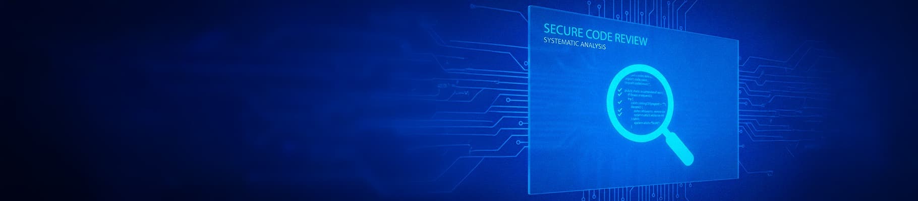 Secure source code review consultation banner background